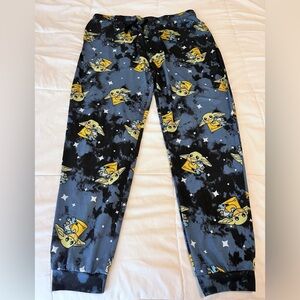 Mens Star Wars Sleep Pajama Pants Joggers size XL madalorian Grogu baby yoda